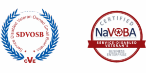 Afifiliations - SDVOSB and NaVOBA Logos